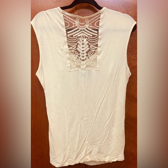 4 for $20 T2K AGB drape rouched sleeveless blouse - Picture 3 of 6